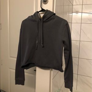 Cropped hoodie
